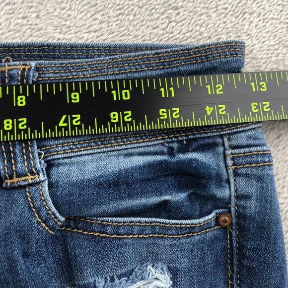 2 Indigo Rein Women Jeans Size 1 Lot Of Two Skinny Leg Embroidered Destroyed Y2K - Picture 11 of 16